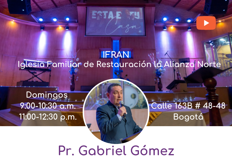 Predicador Gabriel Gómez IFRAN